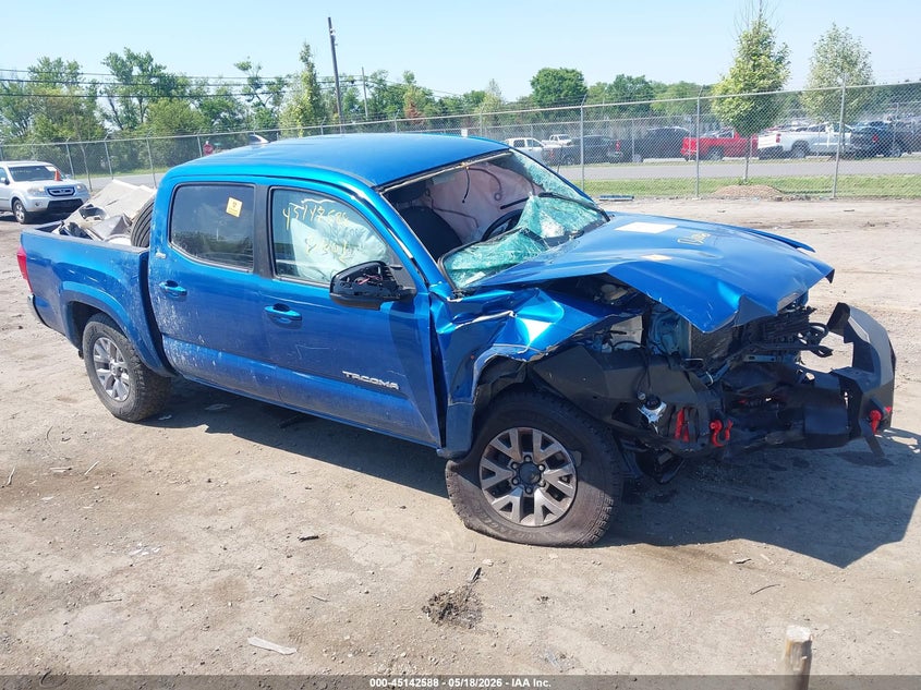 2016 Toyota Tacoma VIN 5TFCZ5AN4GX043378 IAAI salvage auction — FRONT END, Salvage (Virginia), sold $775 on 2026-07-28 (photo 1)
