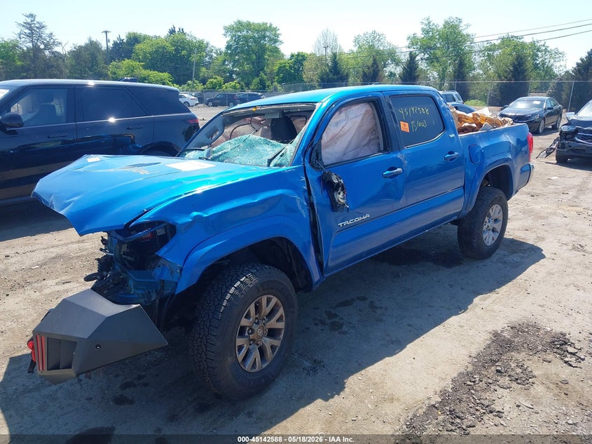 2016 Toyota Tacoma VIN 5TFCZ5AN4GX043378 IAAI salvage auction — FRONT END, Salvage (Virginia), sold $775 on 2026-07-28 (photo 2)