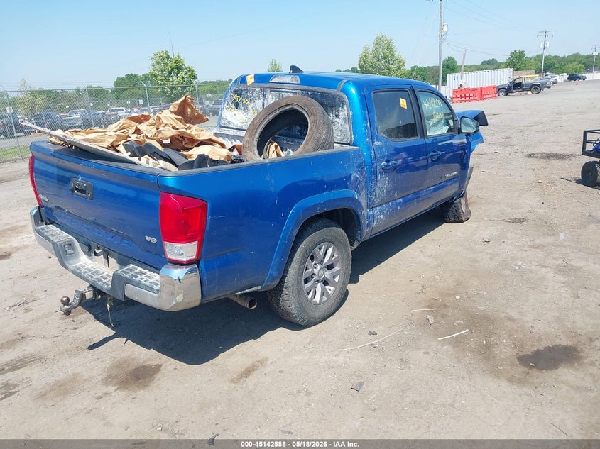2016 Toyota Tacoma VIN 5TFCZ5AN4GX043378 IAAI salvage auction — FRONT END, Salvage (Virginia), sold $775 on 2026-07-28 (photo 4)