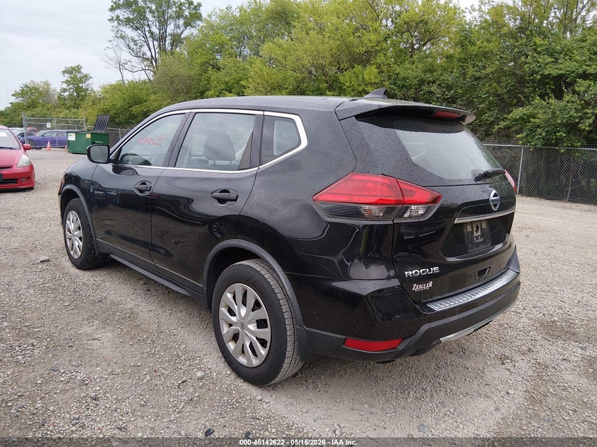 2017 Nissan Rogue VIN JN8AT2MV2HW276013 IAAI salvage auction — NORMAL WEAR, Original (Ohio), sold $1,200 on 2026-07-07 (photo 3)