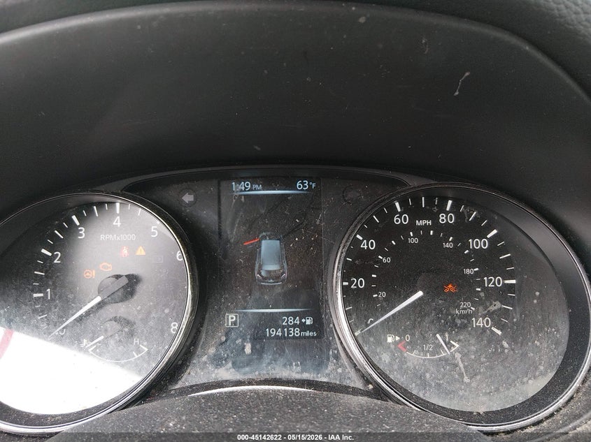 2017 Nissan Rogue VIN JN8AT2MV2HW276013 IAAI salvage auction — NORMAL WEAR, Original (Ohio), sold $1,200 on 2026-07-07 (photo 7)