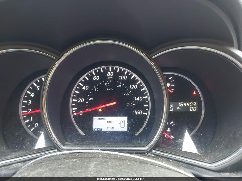 2014 Nissan Murano VIN JN8AZ1MW9EW528904 IAAI salvage auction — REAR END, Clear (Indiana), sold $550 on 2026-07-08 (photo 7)