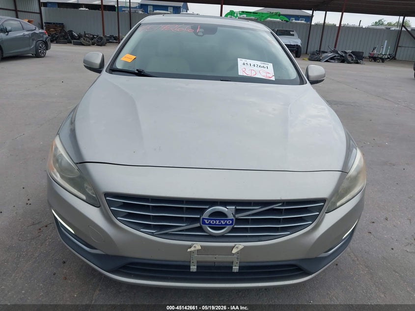 2016 Volvo S60 VIN YV126MFK4G2397020 IAAI salvage auction — HAIL, Original (Texas), sold $3,775 on 2026-07-08 (photo 6)