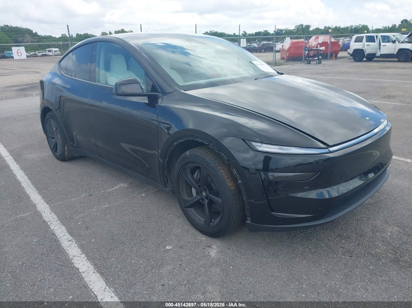 2026 Tesla Model y VIN 7SAYGDED9TF529697 IAAI salvage auction — LEFT & RIGHT, Salvage (Arizona), sold $18,500 on 2026-07-16 (photo 1)