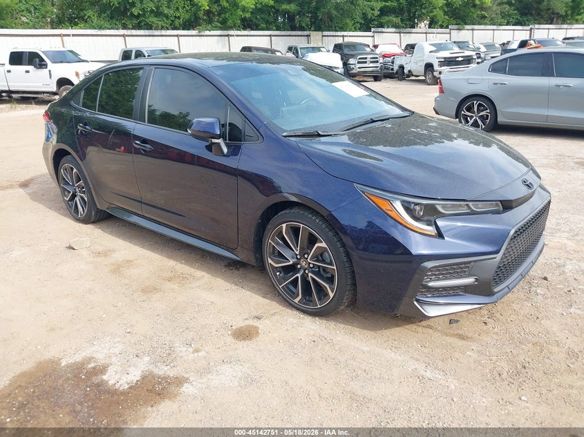 2021 Toyota Corolla VIN 5YFS4MCE0MP087387 IAAI salvage auction — SIDE, Original (Texas), sold $7,200 on 2026-07-23 (photo 1)