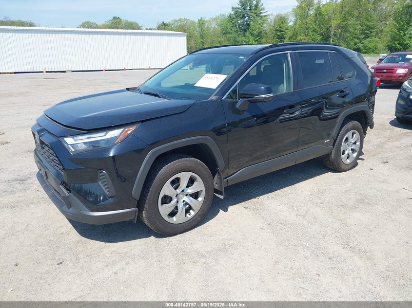 2022 Toyota Rav 4 VIN JTMRWRFVXNJ055778 IAAI salvage auction — RIGHT SIDE, Salvage (Massachusetts), sold $13,300 on 2026-07-24 (photo 2)