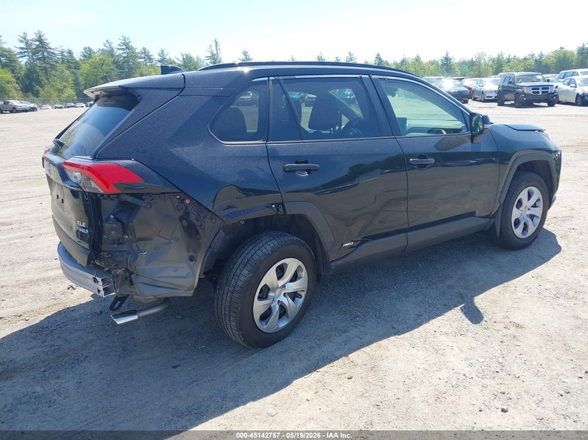 2022 Toyota Rav 4 VIN JTMRWRFVXNJ055778 IAAI salvage auction — RIGHT SIDE, Salvage (Massachusetts), sold $13,300 on 2026-07-24 (photo 4)