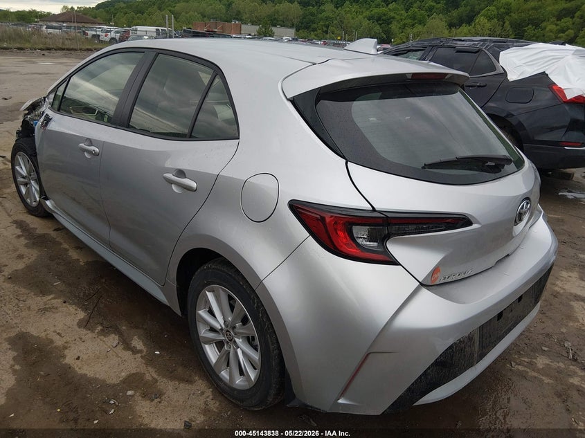 2025 Toyota Corolla VIN JTND4MBE0S3242127 IAAI salvage auction — FRONT END, Salvage (West Virginia), sold $5,700 on 2026-07-23 (photo 3)