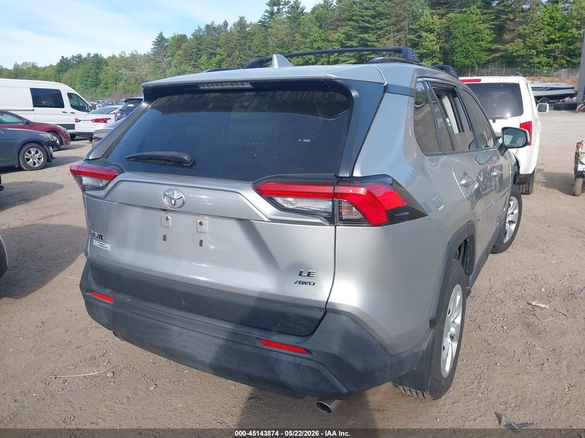 2020 Toyota Rav 4 VIN JTMG1RFV1LD051409 IAAI salvage auction — THEFT, Salvage (Massachusetts), sold $8,450 on 2026-07-17 (photo 4)