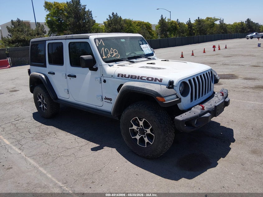 2022 Jeep Wrangler / VIN 1C4HJXFN4NW188862 IAAI salvage auction — FRONT END, Salvage Title, sold $15,200 on 2026-07-31 (photo 1)