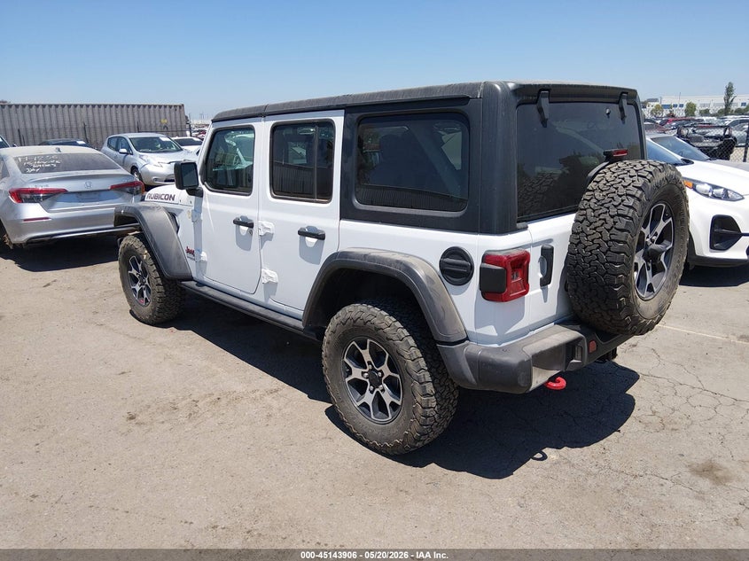 2022 Jeep Wrangler / VIN 1C4HJXFN4NW188862 IAAI salvage auction — FRONT END, Salvage Title, sold $15,200 on 2026-07-31 (photo 3)