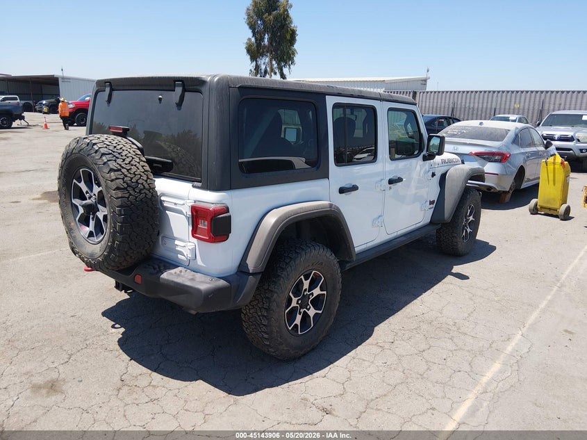 2022 Jeep Wrangler / VIN 1C4HJXFN4NW188862 IAAI salvage auction — FRONT END, Salvage Title, sold $15,200 on 2026-07-31 (photo 4)