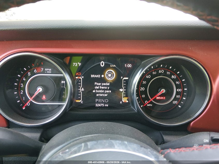 2022 Jeep Wrangler / VIN 1C4HJXFN4NW188862 IAAI salvage auction — FRONT END, Salvage Title, sold $15,200 on 2026-07-31 (photo 7)