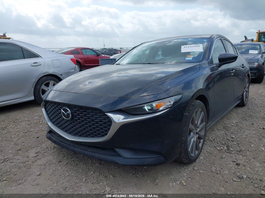 2021 Mazda 3 VIN JM1BPABL8M1320667 IAAI salvage auction — RIGHT SIDE, Salvage (Texas), sold $4,100 on 2026-07-21 (photo 2)