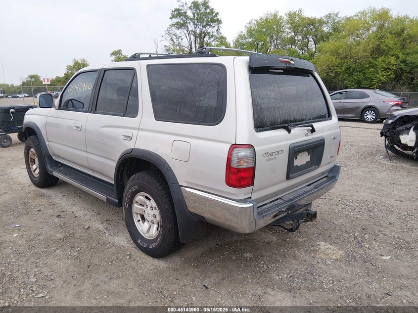 2000 Toyota 4runner VIN JT3GN86R4Y0173377 IAAI salvage auction — NORMAL WEAR, Original (Texas), sold $1,100 on 2026-07-07 (photo 3)
