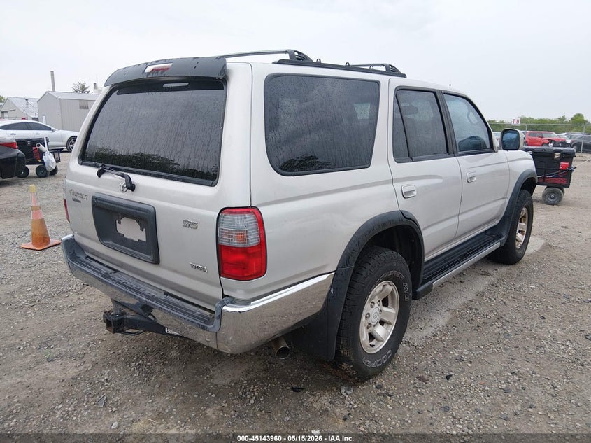 2000 Toyota 4runner VIN JT3GN86R4Y0173377 IAAI salvage auction — NORMAL WEAR, Original (Texas), sold $1,100 on 2026-07-07 (photo 4)