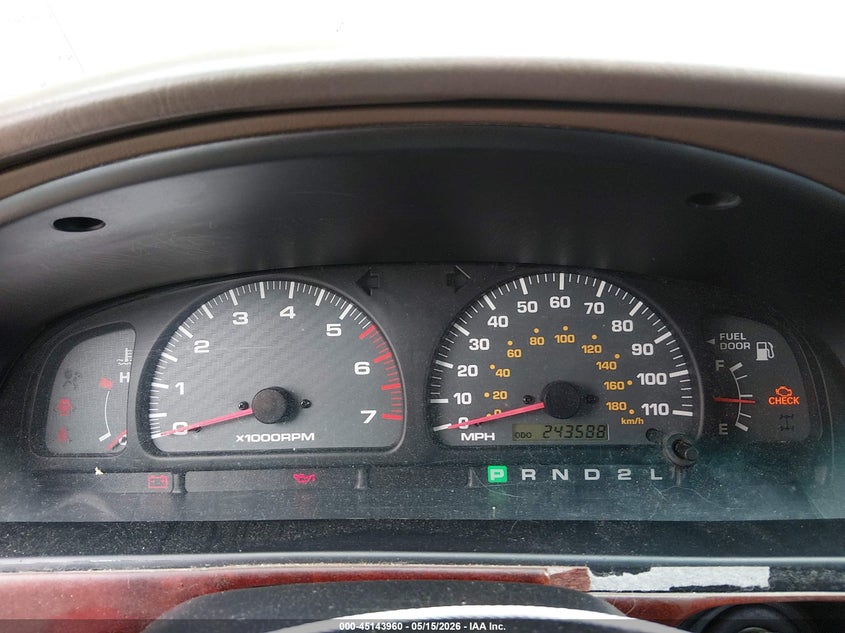 2000 Toyota 4runner VIN JT3GN86R4Y0173377 IAAI salvage auction — NORMAL WEAR, Original (Texas), sold $1,100 on 2026-07-07 (photo 7)