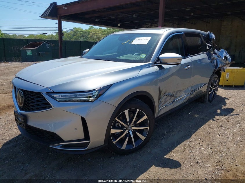 2026 Acura Mdx VIN 5J8YE1H43TL016800 IAAI salvage auction — LEFT SIDE, Mv-907A (New York), sold $10,800 on 2026-08-01 (photo 2)