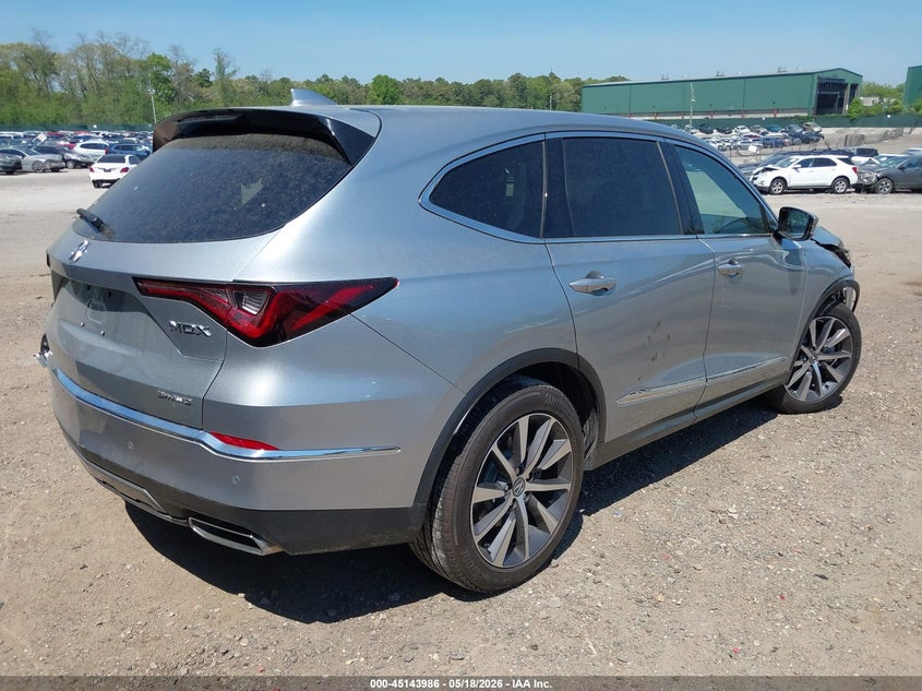2026 Acura Mdx VIN 5J8YE1H43TL016800 IAAI salvage auction — LEFT SIDE, Mv-907A (New York), sold $10,800 on 2026-08-01 (photo 4)