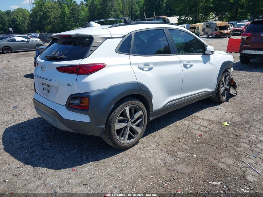 2021 Hyundai Kona VIN KM8K53A51MU717359 IAAI salvage auction — FRONT END, Salvage Title, sold $3,150 on 2026-07-22 (photo 4)