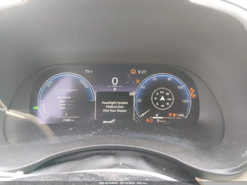 2023 Toyota Highlander VIN 5TDXBRCH5PS580982 IAAI salvage auction — FRONT END, Salvage (Rhode Island), sold $12,100 on 2026-07-28 (photo 7)