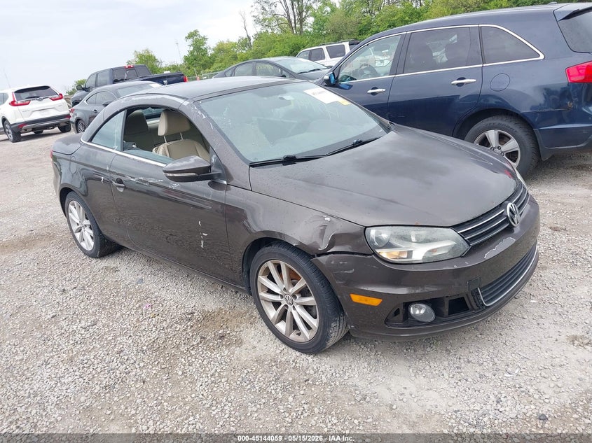 2012 Volkswagen Eos VIN WVWBW7AH8CV000176 IAAI salvage auction — NORMAL WEAR, Original (Ohio), sold $325 on 2026-07-07 (photo 1)