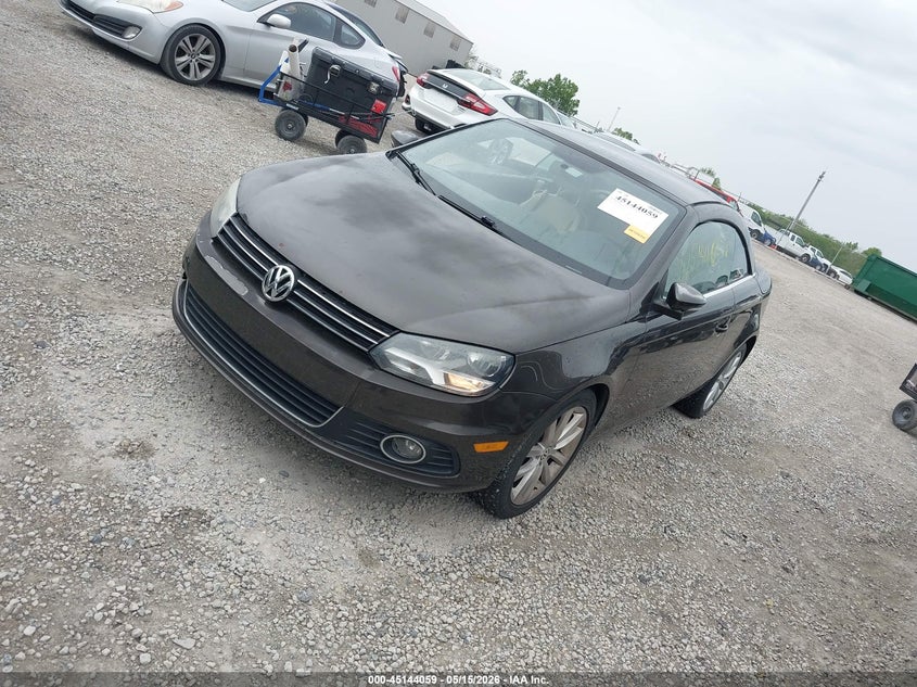 2012 Volkswagen Eos VIN WVWBW7AH8CV000176 IAAI salvage auction — NORMAL WEAR, Original (Ohio), sold $325 on 2026-07-07 (photo 2)