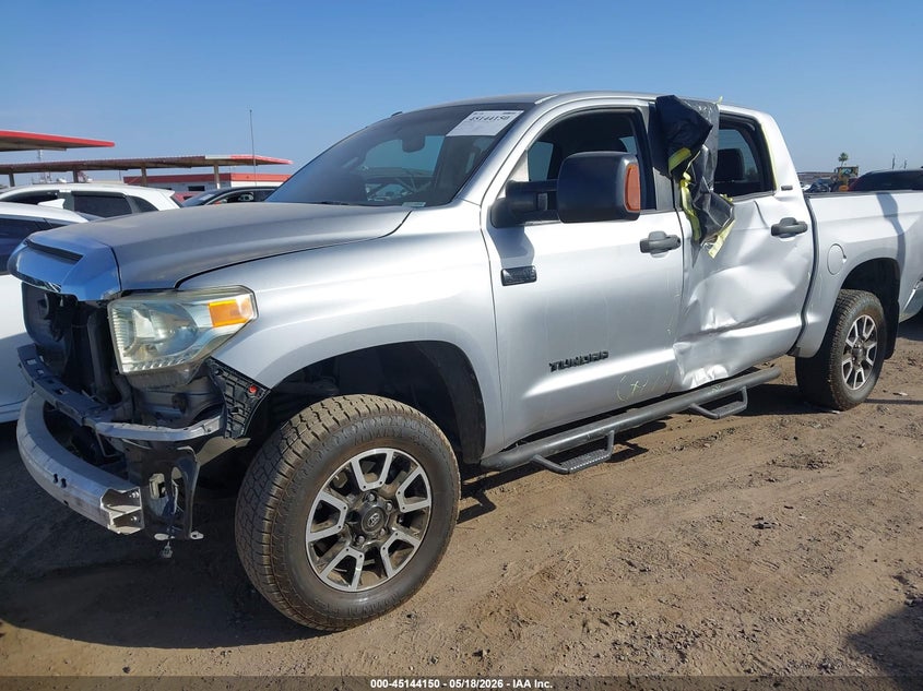 2017 Toyota Tundra VIN 5TFDW5F1XHX585265 IAAI salvage auction — FRONT END, Salvage (Arizona), sold $9,100 on 2026-08-01 (photo 2)