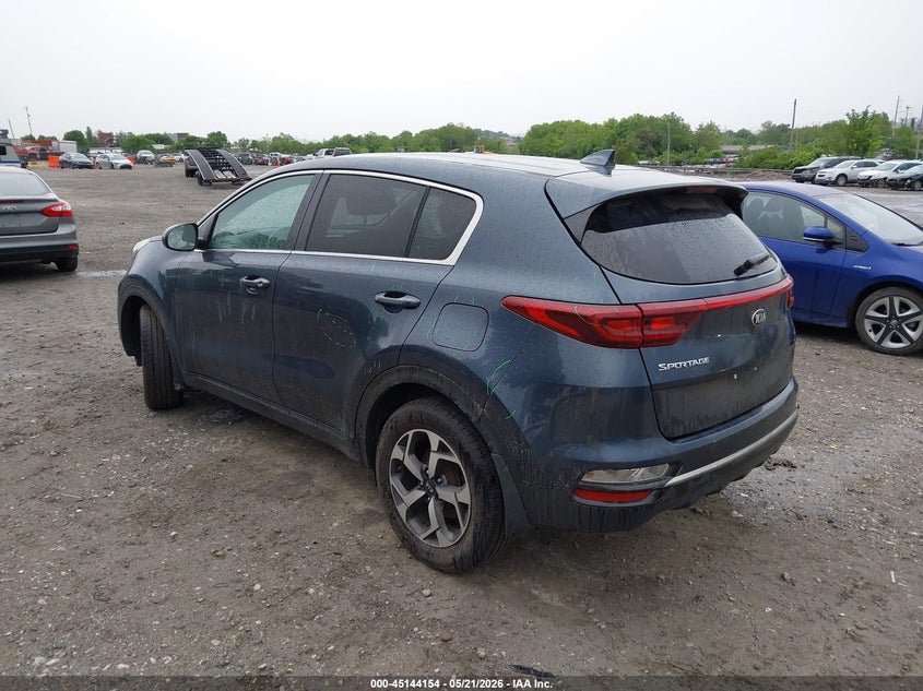 2020 Kia Sportage VIN KNDPM3AC6L7706785 IAAI salvage auction — UNKNOWN, Salvage Title, sold $3,700 on 2026-07-12 (photo 3)