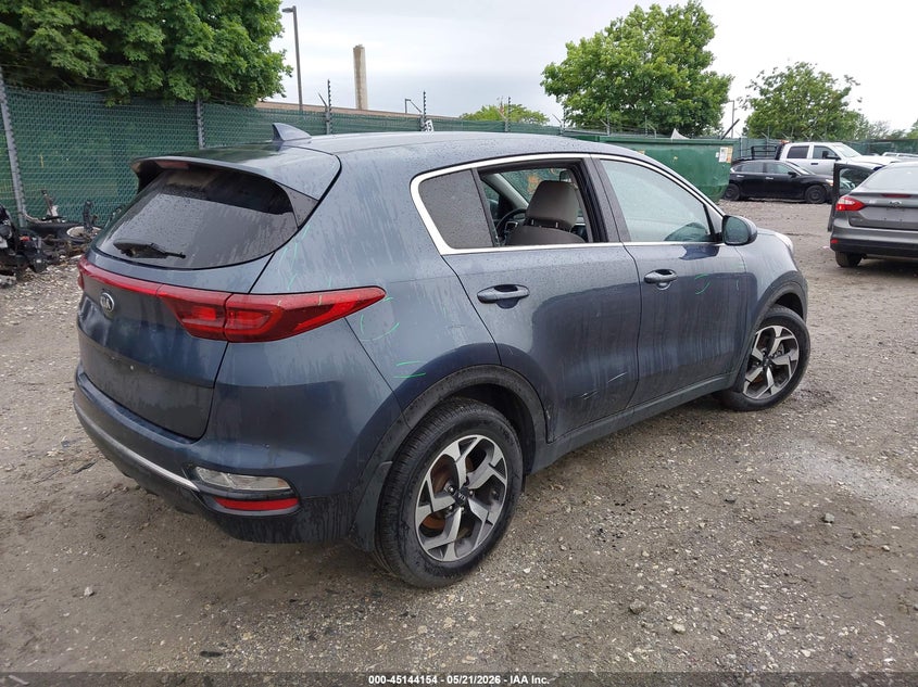 2020 Kia Sportage VIN KNDPM3AC6L7706785 IAAI salvage auction — UNKNOWN, Salvage Title, sold $3,700 on 2026-07-12 (photo 4)
