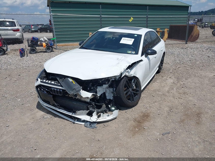 2021 Audi A4 VIN WAUDAAF47MA019494 IAAI salvage auction — LEFT FRONT, Salvage (Pennsylvania), sold $4,450 on 2026-07-14 (photo 2)