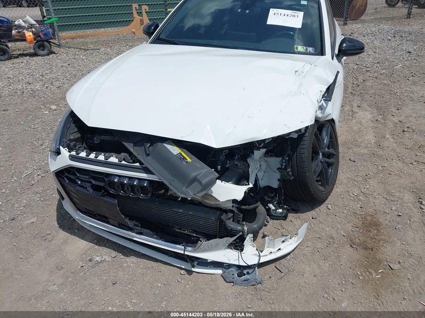2021 Audi A4 VIN WAUDAAF47MA019494 IAAI salvage auction — LEFT FRONT, Salvage (Pennsylvania), sold $4,450 on 2026-07-14 (photo 6)