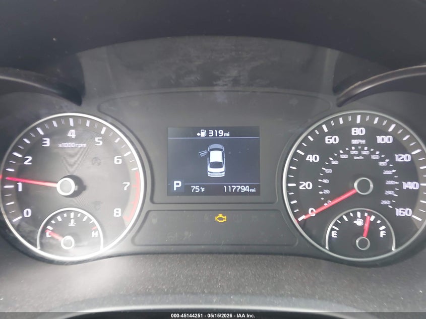 2019 Kia Optima VIN 5XXGT4L3XKG335366 IAAI salvage auction — THEFT, Salvage (California), sold $1,700 on 2026-07-23 (photo 7)