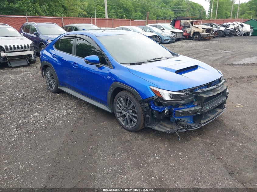 2022 Subaru Wrx VIN JF1VBAU64N8022909 IAAI salvage auction — FRONT & REAR, Salvage (Idaho), sold $7,600 on 2026-07-09 (photo 1)
