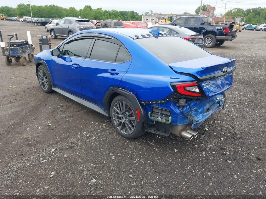 2022 Subaru Wrx VIN JF1VBAU64N8022909 IAAI salvage auction — FRONT & REAR, Salvage (Idaho), sold $7,600 on 2026-07-09 (photo 3)
