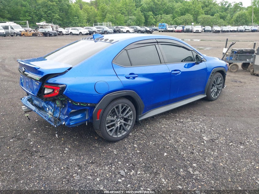 2022 Subaru Wrx VIN JF1VBAU64N8022909 IAAI salvage auction — FRONT & REAR, Salvage (Idaho), sold $7,600 on 2026-07-09 (photo 4)