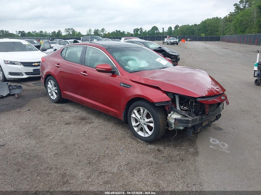 2013 Kia Optima VIN 5XXGN4A76DG242430 IAAI salvage auction — FRONT END, Salvage (South Carolina), sold $450 on 2026-07-08 (photo 1)