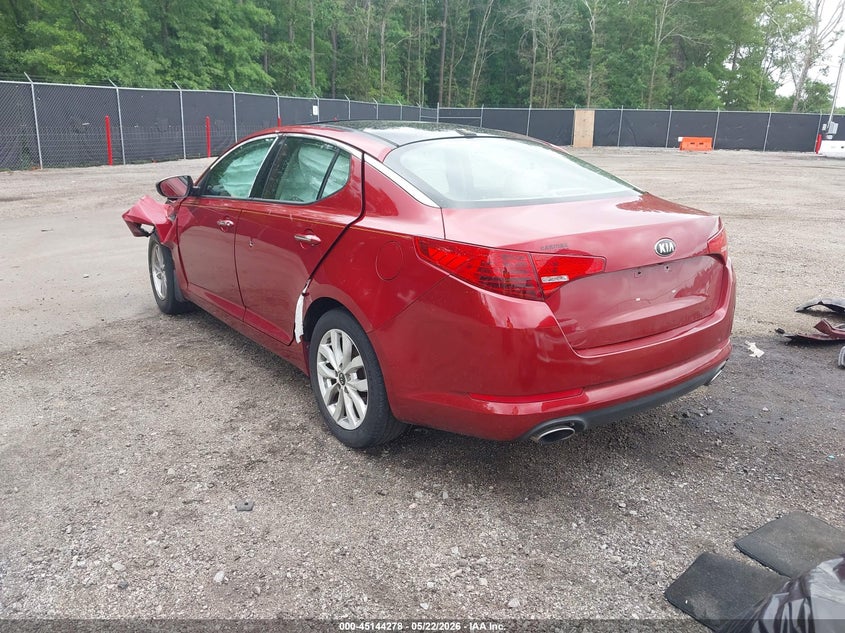 2013 Kia Optima VIN 5XXGN4A76DG242430 IAAI salvage auction — FRONT END, Salvage (South Carolina), sold $450 on 2026-07-08 (photo 3)