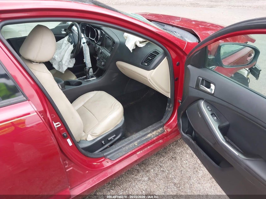 2013 Kia Optima VIN 5XXGN4A76DG242430 IAAI salvage auction — FRONT END, Salvage (South Carolina), sold $450 on 2026-07-08 (photo 5)