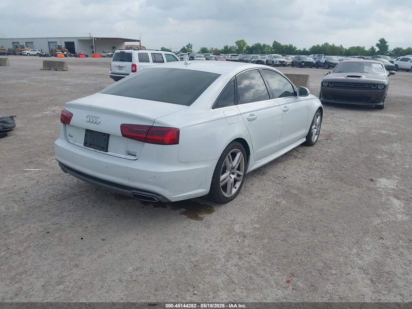 2016 Audi A6 VIN WAUGFAFC0GN038116 IAAI salvage auction — FRONT END, Salvage Title, sold $5,500 on 2026-08-06 (photo 4)