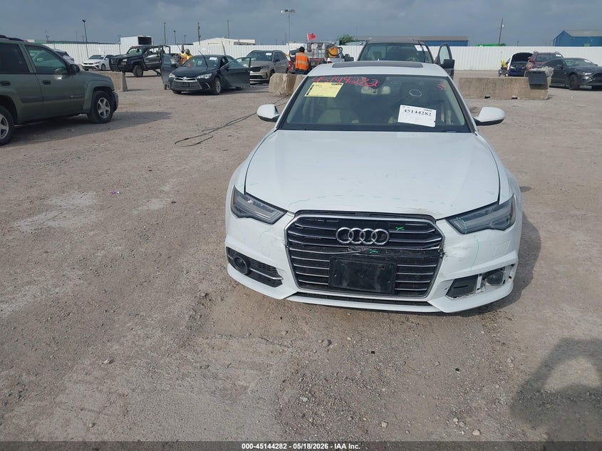 2016 Audi A6 VIN WAUGFAFC0GN038116 IAAI salvage auction — FRONT END, Salvage Title, sold $5,500 on 2026-08-06 (photo 6)