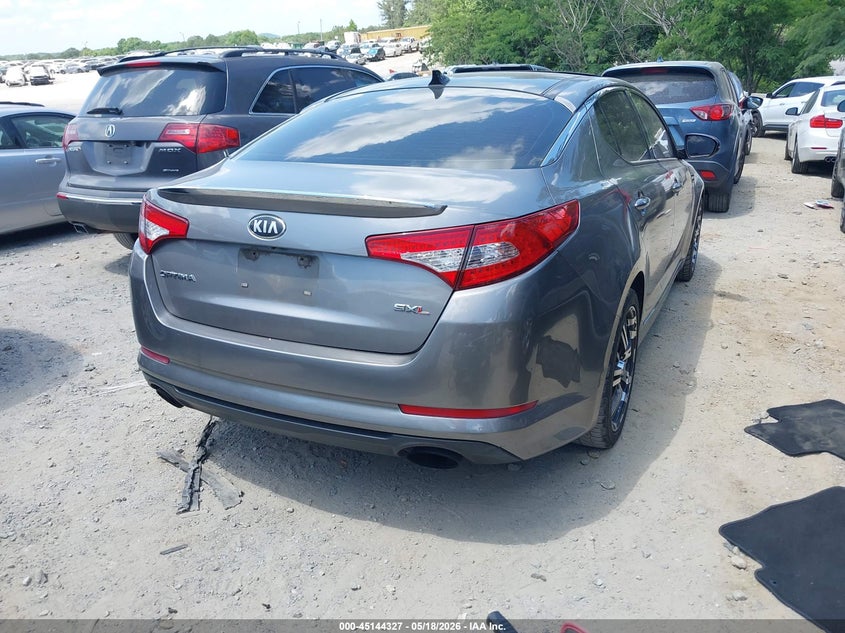 2013 Kia Optima VIN 5XXGR4A6XDG211239 IAAI salvage auction — UNKNOWN, Salvage (Georgia), sold $400 on 2026-07-14 (photo 4)