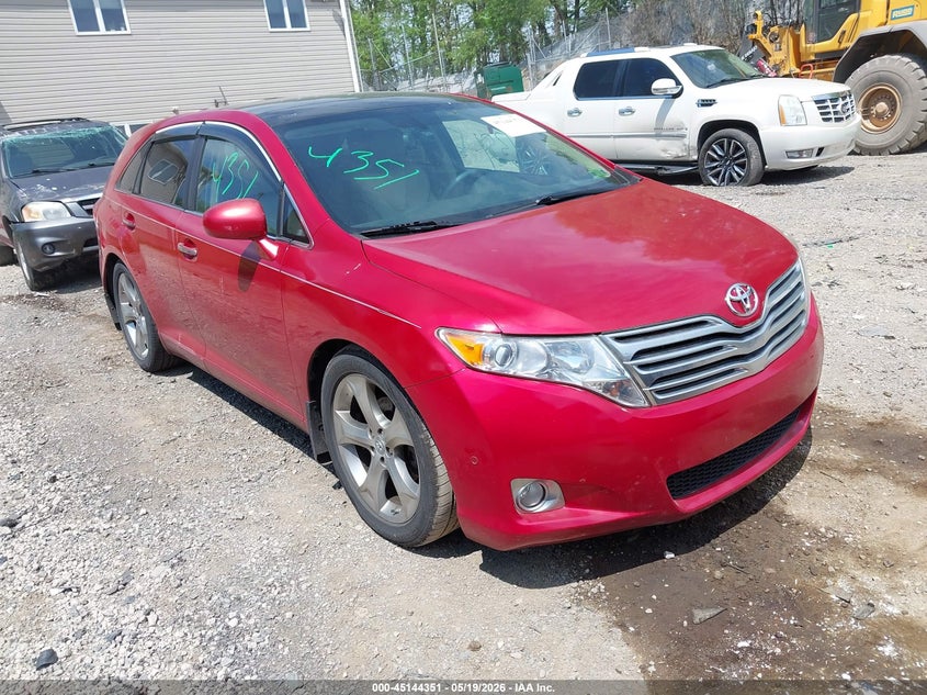 2010 Toyota Venza VIN 4T3ZK3BB2AU020717 IAAI salvage auction — LEFT REAR, Salvage (West Virginia), sold $2,550 on 2026-07-19 (photo 1)