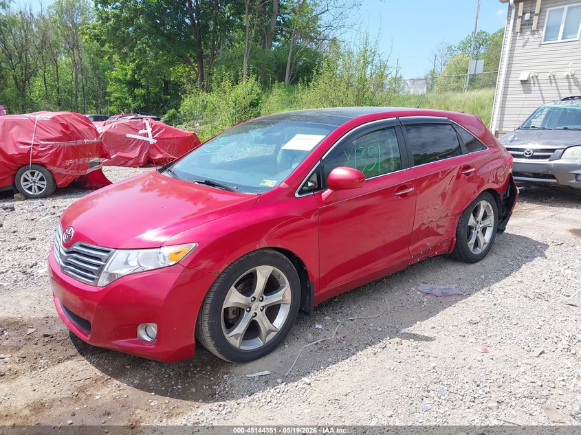 2010 Toyota Venza VIN 4T3ZK3BB2AU020717 IAAI salvage auction — LEFT REAR, Salvage (West Virginia), sold $2,550 on 2026-07-19 (photo 2)