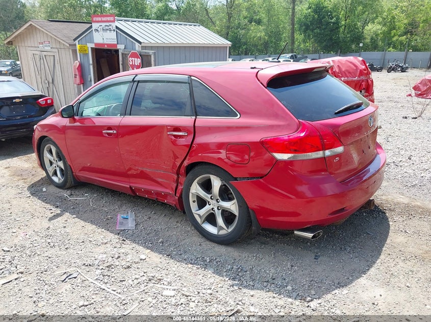 2010 Toyota Venza VIN 4T3ZK3BB2AU020717 IAAI salvage auction — LEFT REAR, Salvage (West Virginia), sold $2,550 on 2026-07-19 (photo 3)