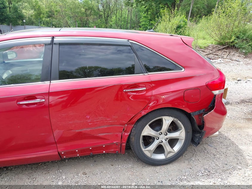 2010 Toyota Venza VIN 4T3ZK3BB2AU020717 IAAI salvage auction — LEFT REAR, Salvage (West Virginia), sold $2,550 on 2026-07-19 (photo 6)