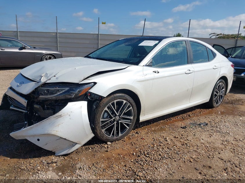 2026 Toyota Camry VIN 4T1DAACK1TU242211 IAAI salvage auction — FRONT END, Salvage (Alabama), sold $13,100 on 2026-07-31 (photo 2)