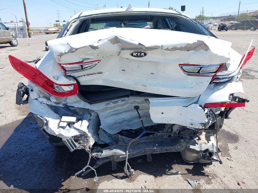 2019 Kia Optima VIN 5XXGT4L32KG347253 IAAI salvage auction — REAR END, Salvage (New Mexico), sold $1,750 on 2026-07-06 (photo 6)