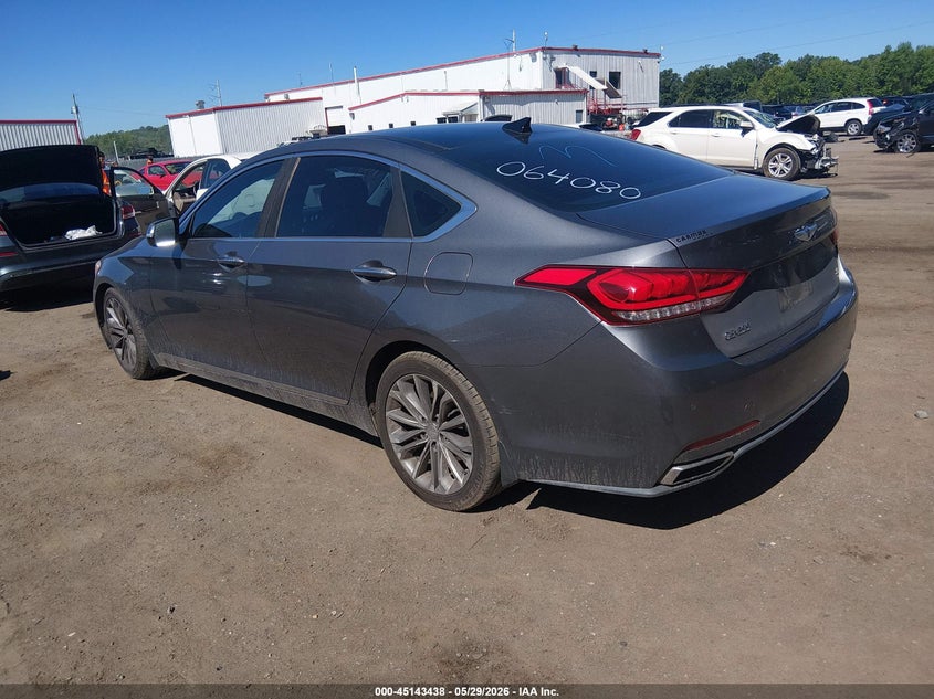 2015 Hyundai Genesis VIN KMHGN4JE3FU064080 IAAI salvage auction — FRONT END, Salvage Title, sold $1,650 on 2026-07-15 (photo 3)