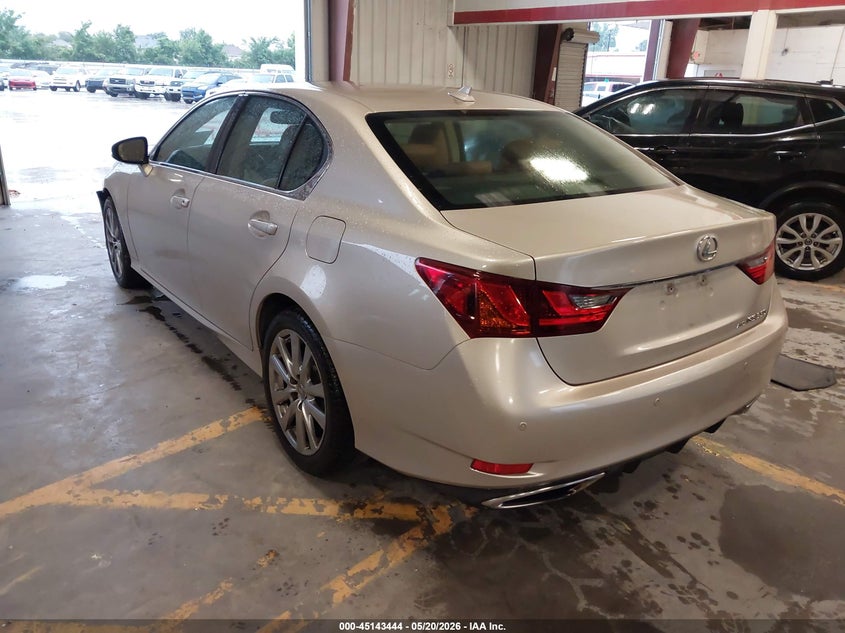 2013 Lexus Gs VIN JTHCE1BL6D5013600 IAAI salvage auction — FRONT END, Salvage (Texas), sold $1,450 on 2026-07-22 (photo 3)